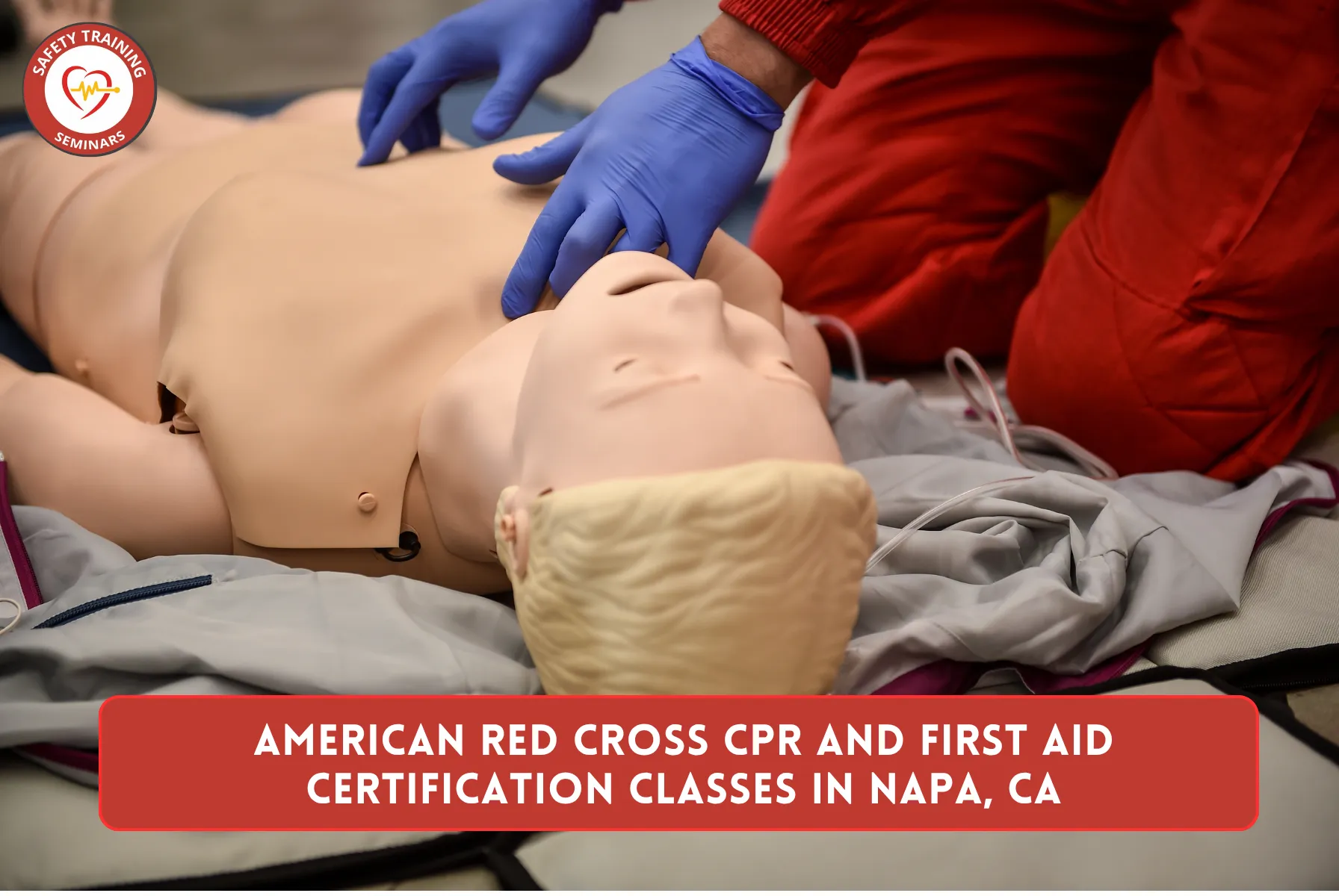 American Red Cross CPR and First Aid Certification Classes in Napa, CA